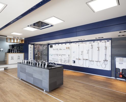 Grohe Promotion interior design of showtruck