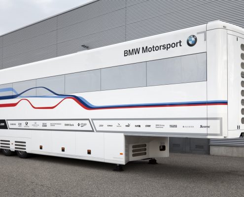 BMW Motorsport Racetrailer Office