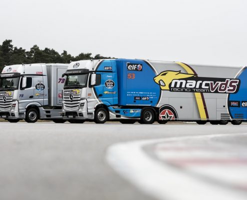 custom race trailer Marc VDS