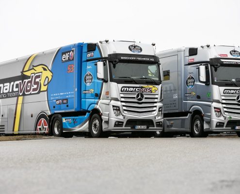 example for custom race trailer Marc VDS