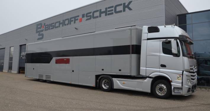 Mobile roadshow truck race Car used trailer for sale
