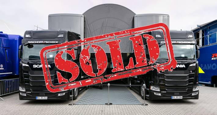 Trailers for sale – Race Moto Pop Up mobile roadshow truck - sold