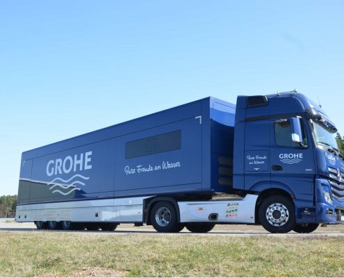 Auslieferung Promotion Fahrzeugflotte GROHE